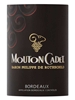 Baron Philippe de Rothschild Mouton Cadet Rouge Bordeaux 750ML Label
