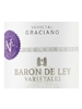 Baron de Ley Graciano Rioja 2010 750ML Label