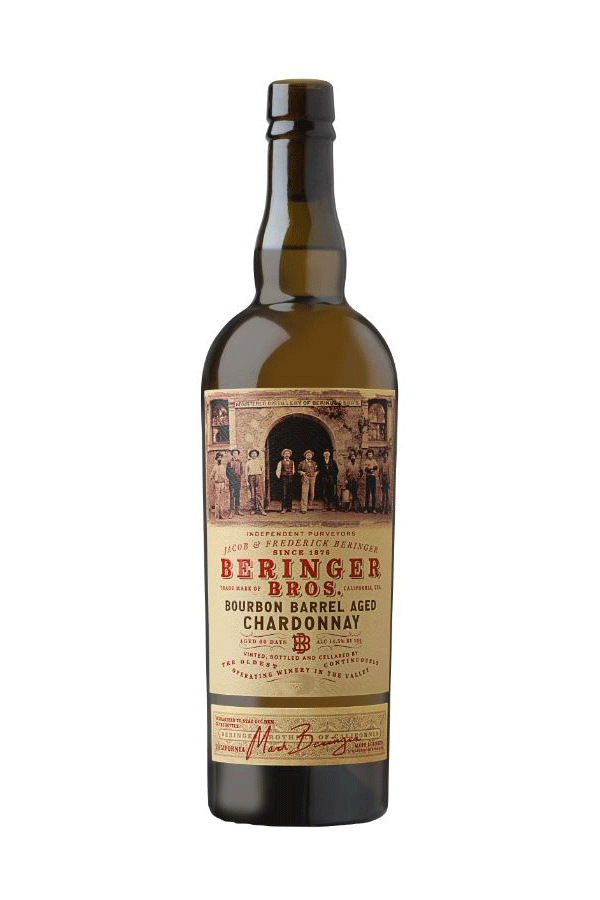 Beringer Bros. Bourbon Barrel Aged Chardonnay 750ML Bottle