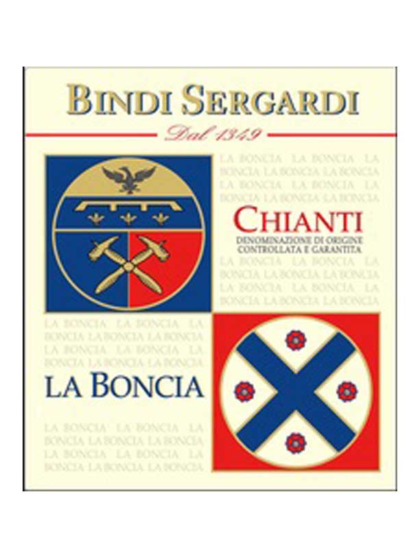 Bindi Sergani La Boncia Chianti DOCG 2014 750ML Label