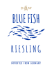 Blue Fish Riesling Pfalz 750ML Label