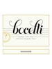 Bocelli Sangiovese Rosso Toscana 750ML Label