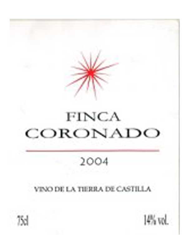 Bodega Finca Coronado Finca Coronado La Mancha 2004 750ML Label