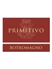 Botromagno Primitivo Rosso Puglia 2014 750ML Label