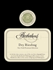 Brotherhood Winery Dry Riesling Hudson Valley 750ML Label