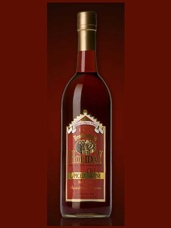 Brotherhood Winery Holiday Spice Wine Hudson Valley 750ML Bottle