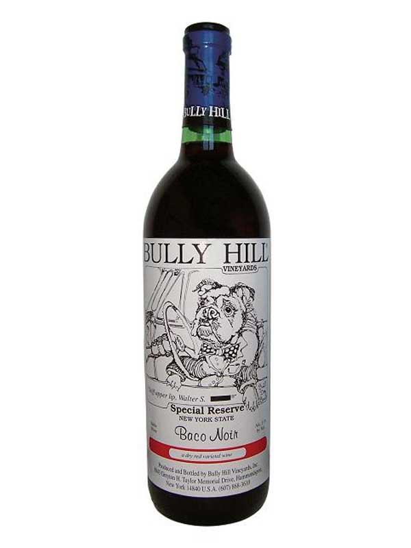 Bully Hill Bulldog Baco Noir Finger Lakes 750ML Bottle
