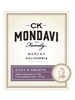 CK Mondavi and Family Merlot 750ML Label