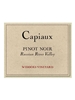 Capiaux Cellars Pinot Noir Widdoes Vineyard Sonoma Russian River 750ML Label