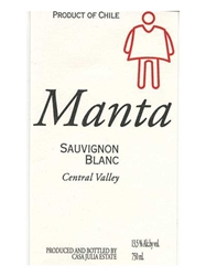 Casa Julia Estates Manta Sauvignon Blanc Central Valley 750ML Label