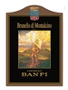Castello Banfi Brunello di Montalcino 750ML Label
