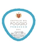 Castello del Poggio Prosecco D.O.C. Demi-Sec Sparkling Wine 750ML Label