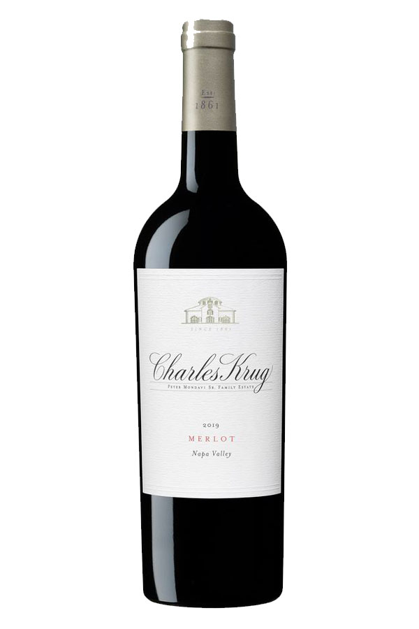 Charles Krug Merlot Napa Valley 2019 750ML Bottle