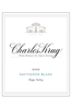 Charles Krug Sauvignon Blanc St. Helena Napa Valley 2020 750ML Label