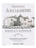 Chateau Argadens Bordeaux Blanc 750ML Label
