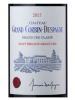 Chateau Grand Corbin-Despagne Saint Emilion 2015 750ML Label