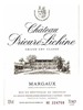 Chateau Prieure-Lichine Margaux 750ML Label