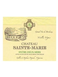Chateau Sainte-Marie Entre-Deux-Mers Vieilles Vignes 750ML Label