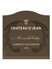 Chateau St. Jean Cabernet Sauvignon Alexander Valley 2014 750ML Label