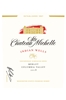 Chateau Ste Michelle Indian Wells Merlot Columbia Valley 2018 750ML Label