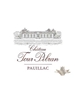 Chateau Tour Pibran Pauillac 2011 750ML Label