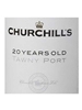 Churchill's 20 Year Old Tawny Port 500ML Label