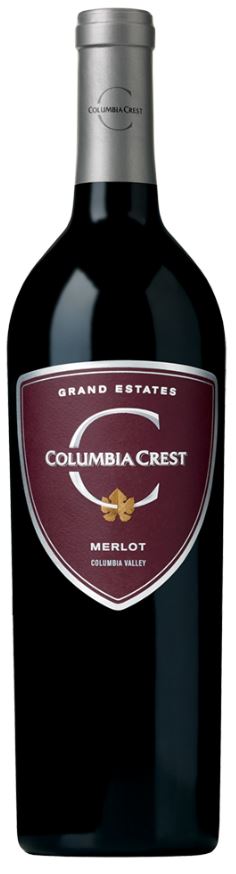Columbia Crest Merlot Grand Estates Columbia Valley 750ML Bottle