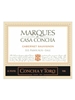 Concha y Toro Marques de Casa Concha Cabernet Sauvignon Puente Alto Vineyard Maipo Valley 750ML Label