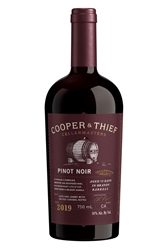 Cooper & Thief Cellarmasters Brandy Barrel Aged Pinot Noir 2019 750ML Bottle