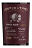 Cooper & Thief Cellarmasters Brandy Barrel Aged Pinot Noir 2019 750ML Label