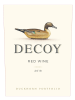 Decoy Red Sonoma County 2018 750ML Label