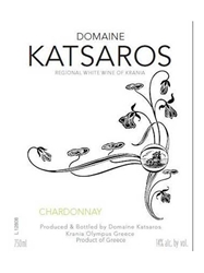 Domaine Katsaros Chardonnay Krania 750ML Label