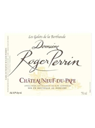 Domaine Roger Perrin Chateauneuf-du-Pape Les Galets de la Berthaude 750ML Label