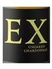 EX by Wrath Unoaked Chardonnay Monterey 750ML Label