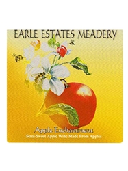 Earle Estates Apple Enchantment Finger Lakes NV 750ML Label