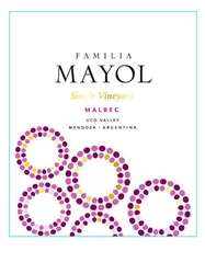 Familia Mayol Malbec Single Vineyard Valle de Uco Mendoza 750ML Label