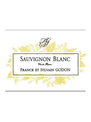 Franck & Sylvain Godon Le Petit Godon Sauvignon Blanc Vin de France 750ML Label