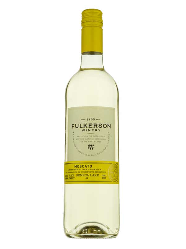Fulkerson Winery Juicy Sweet Moscato Finger Lakes 750ML Bottle