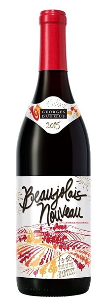Georges Duboeuf Beaujolais Nouveau 2015 750ML Bottle