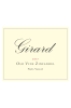 Girard Old Vine Zinfandel Napa Valley 2017 750ML Label