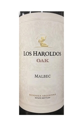 Hacienda Los Haroldos Malbec Roble Mendoza 2019 750ML Label