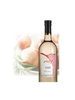 Hana White Peach Flavored Sake 750ML Label