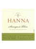 Hanna Estate Grown Sauvignon Blanc Russian River Valley 750ML Label