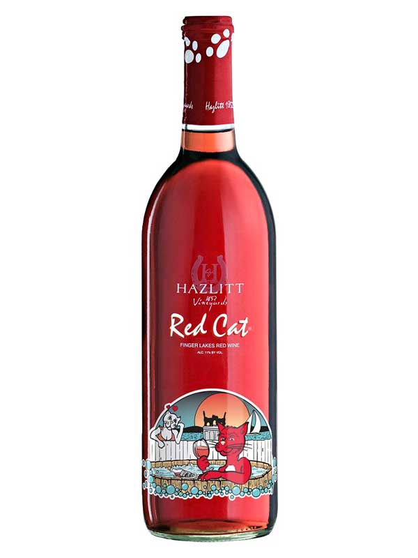 Hazlitt 1852 Red Cat Finger Lakes NV 750ML Bottle