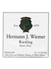 Hermann J. Wiemer Semi Dry Riesling Finger Lakes 750ML Label