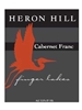 Heron Hill Winery Cabernet Franc Finger Lakes 750ML Label