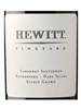 Hewitt Vineyard Cabernet Sauvignon Rutherford 750ML Label