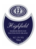 Highfield Estate Sauvignon Blanc Marlborough 750ML Label