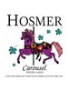 Hosmer Winery Carousel Blush Finger Lakes NV 750ML Label
