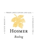 Hosmer Winery Riesling Finger Lakes 750ML Label